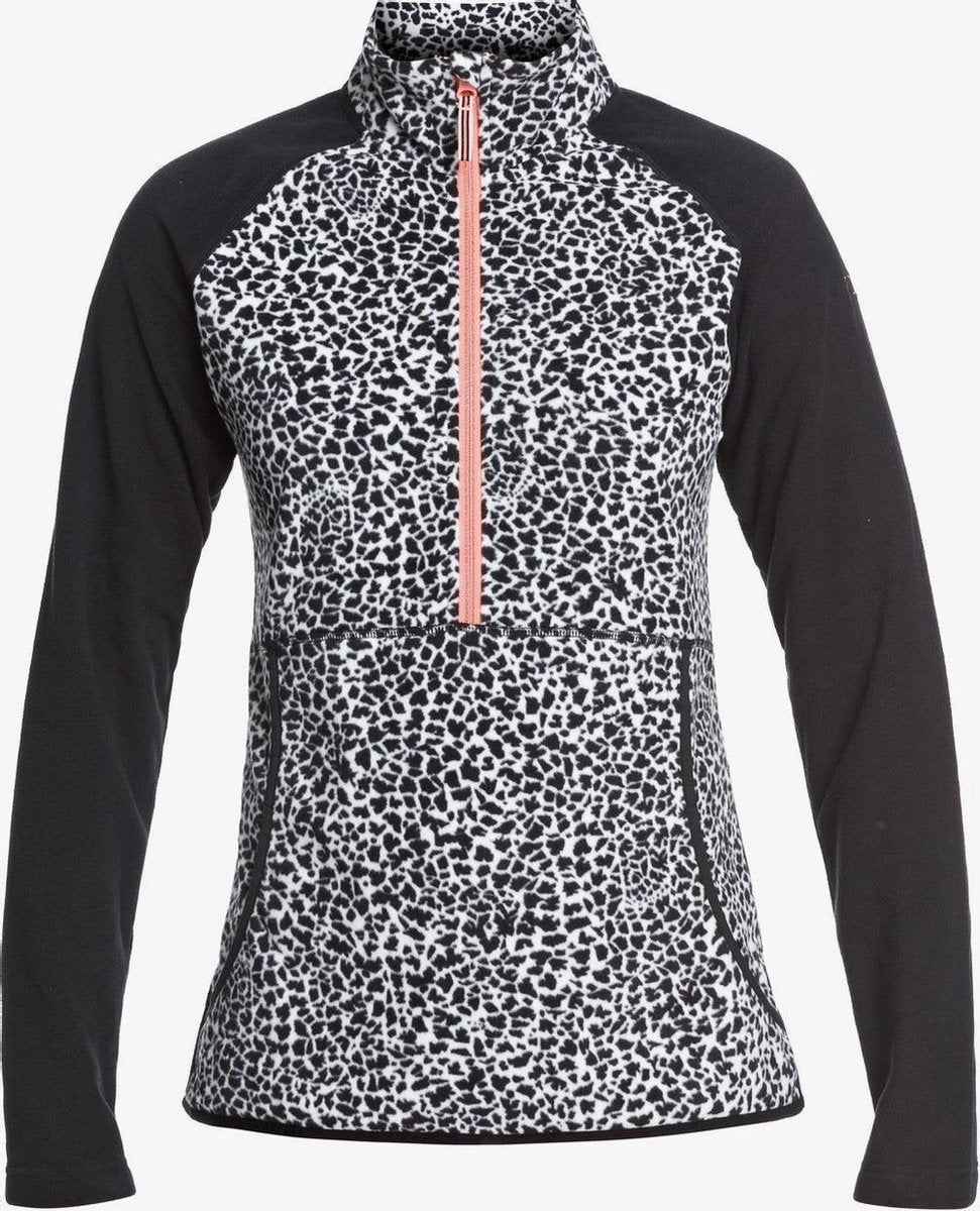 Roxy - Cascade wintersportpully - Dames - Zwart - S