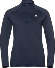 Odlo Midlayer 1/2 zip CARVE LIGHT Diving Navy - Maat XS