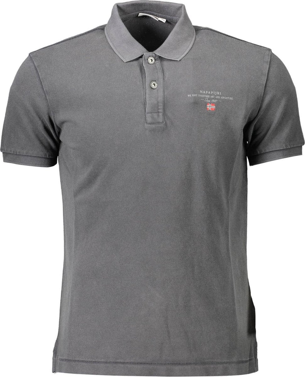 Napapijri Polo Grijs XL Heren