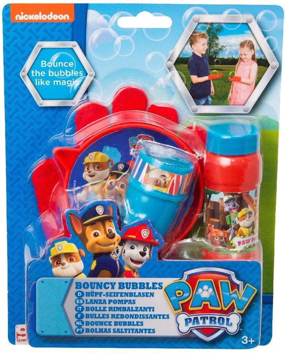 Sambro Stuiterbubbels Paw Patrol Rood