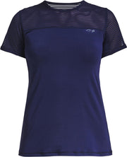 Röhnisch Miko Tee Sportshirt Dames - Indigo Night - Maat XS