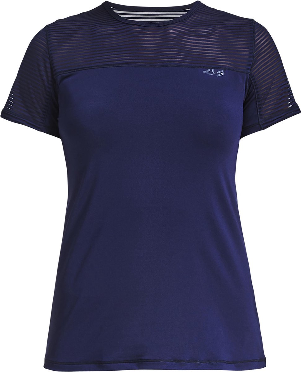 Röhnisch Miko Tee Sportshirt Dames - Indigo Night - Maat XS