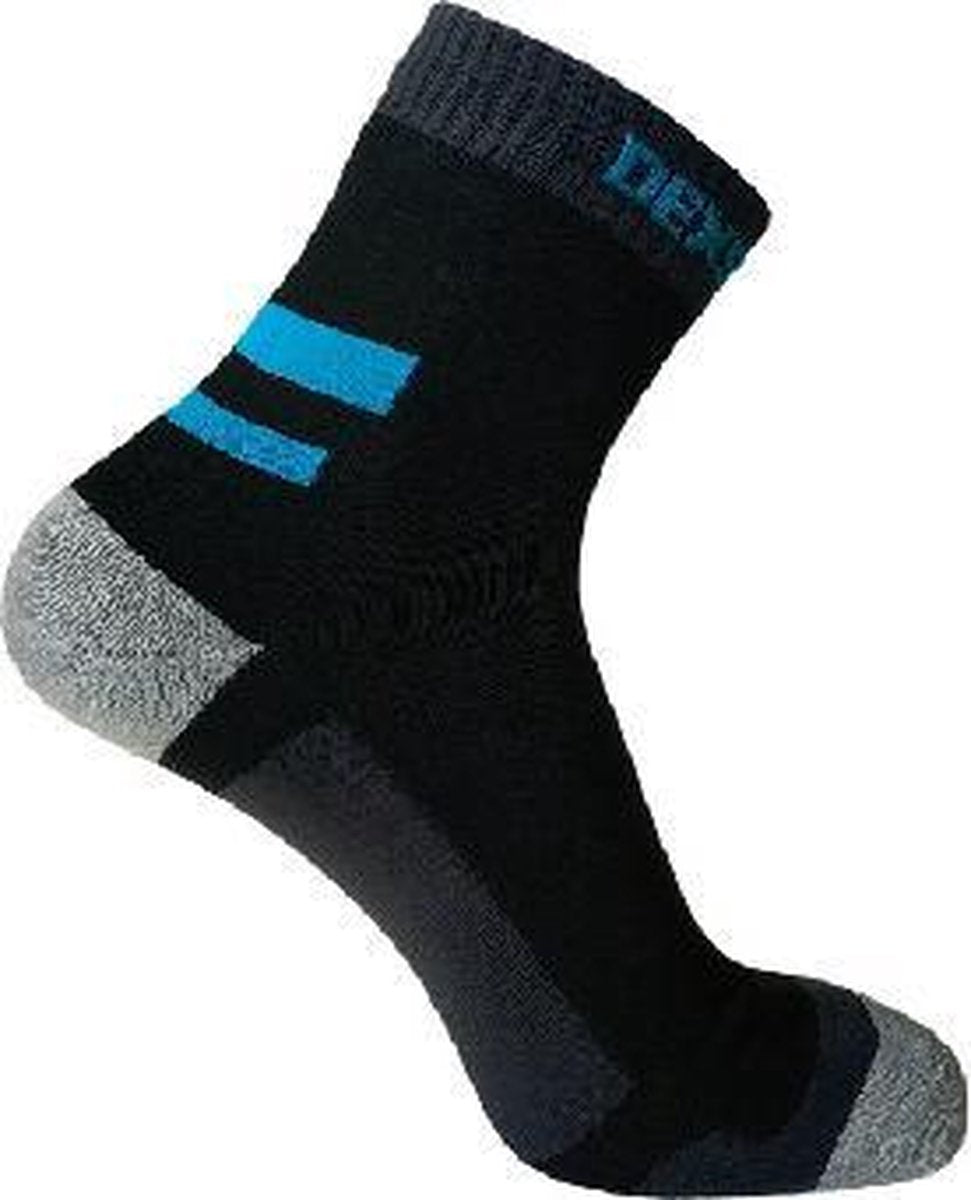 Dexshell Running Socks Zwart - Waterdichte hardloopsokken - Thermosokken - M