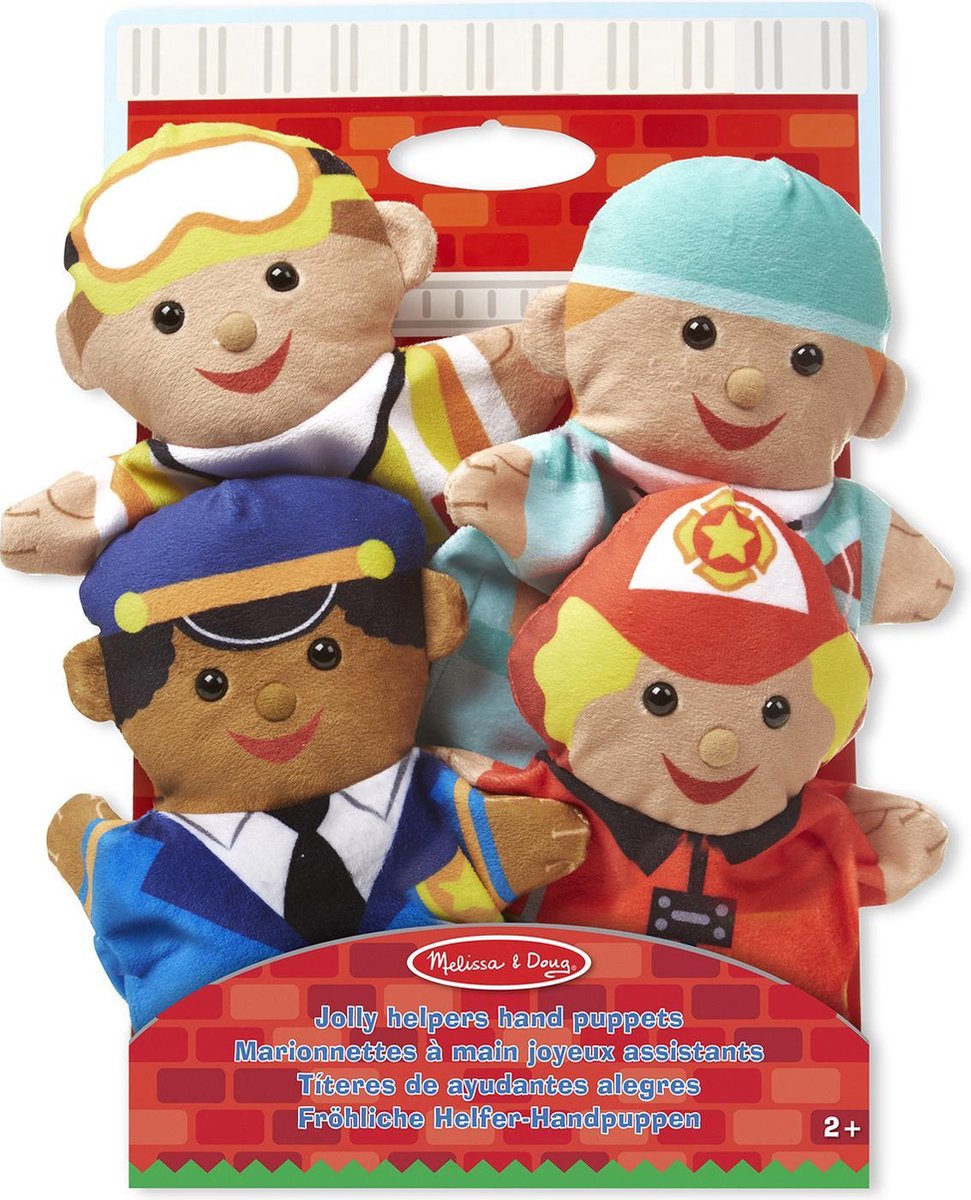 Melissa & Doug - Jolly Helpers - Handpoppen