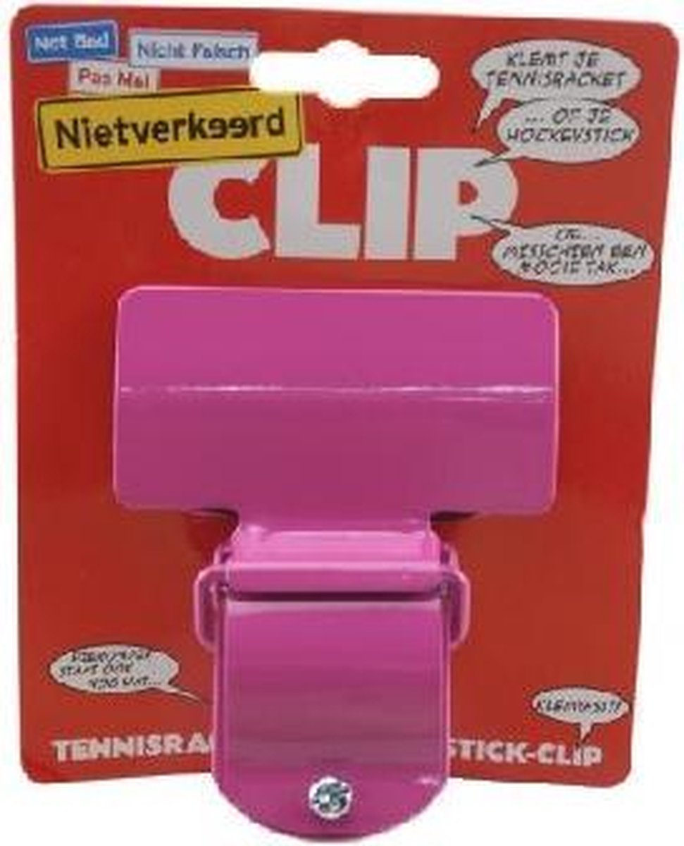 Niet Verkeerd NV hockey/racketclip rz krt