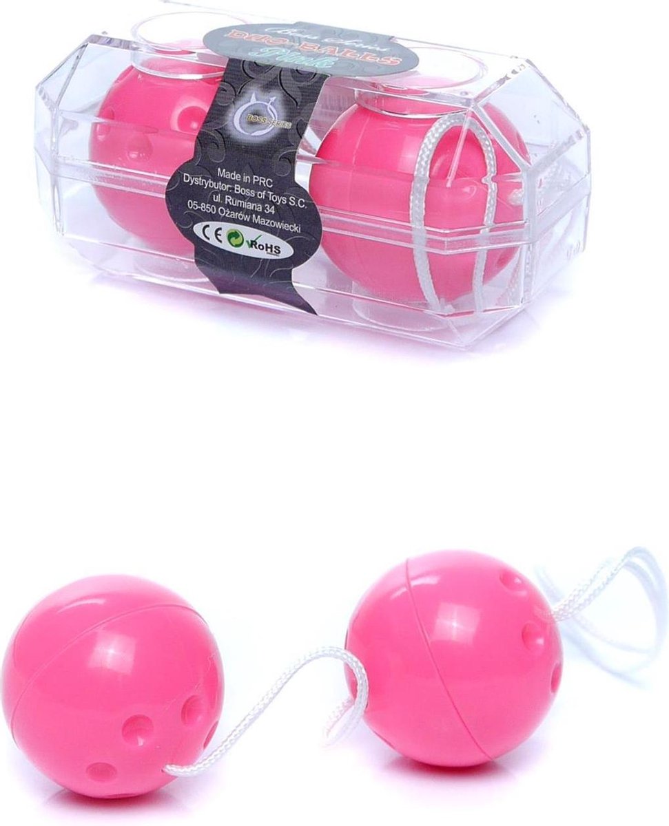 Vagina balletjes -Duo-Balls Pink