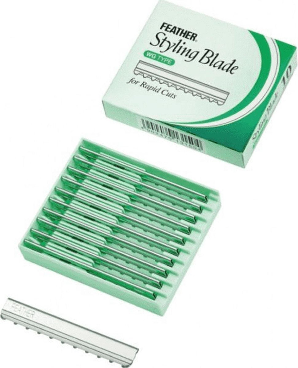 Feather - Styling Blade - WG Type - Rapid Cut - 10 Mesjes