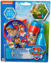Paw Patrol Voet Bubbels