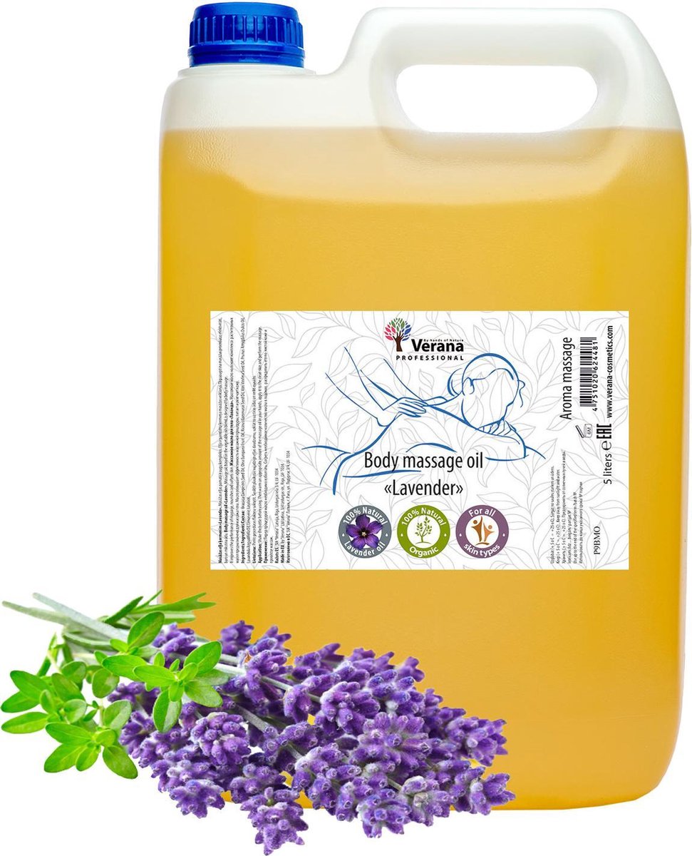 Verana Massageolie Lavendel 5L