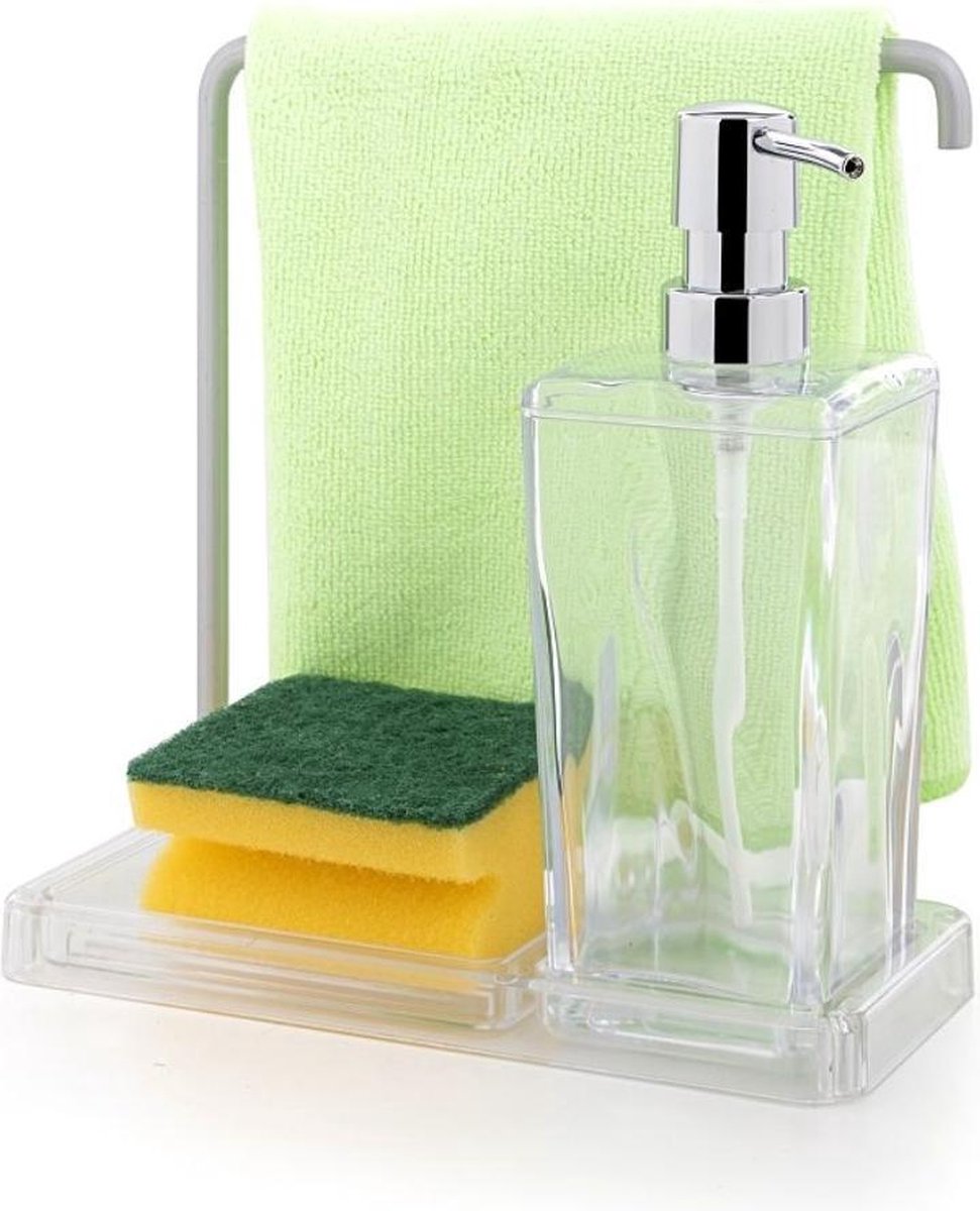 Luna Keuken Zeepdispenser | Transparant