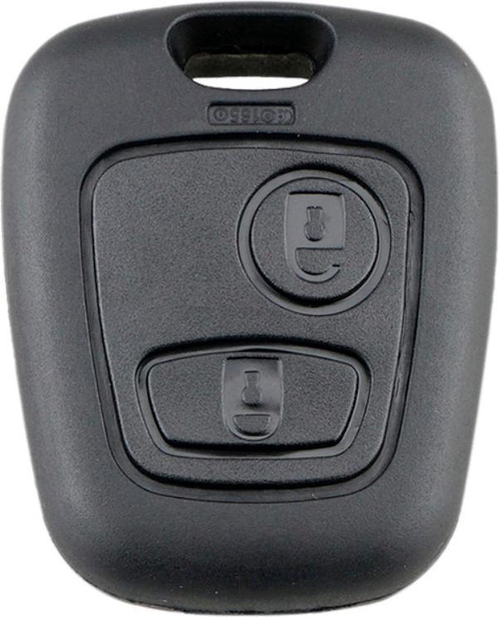 Peugeot - Citroen - Toyota Aygo - Autosleutelbehuizing - sleutel behuizing - sleutelhoesje - autosleutel - sleutelbehuizing - autosleutel - 2 knoppen - 2 knops