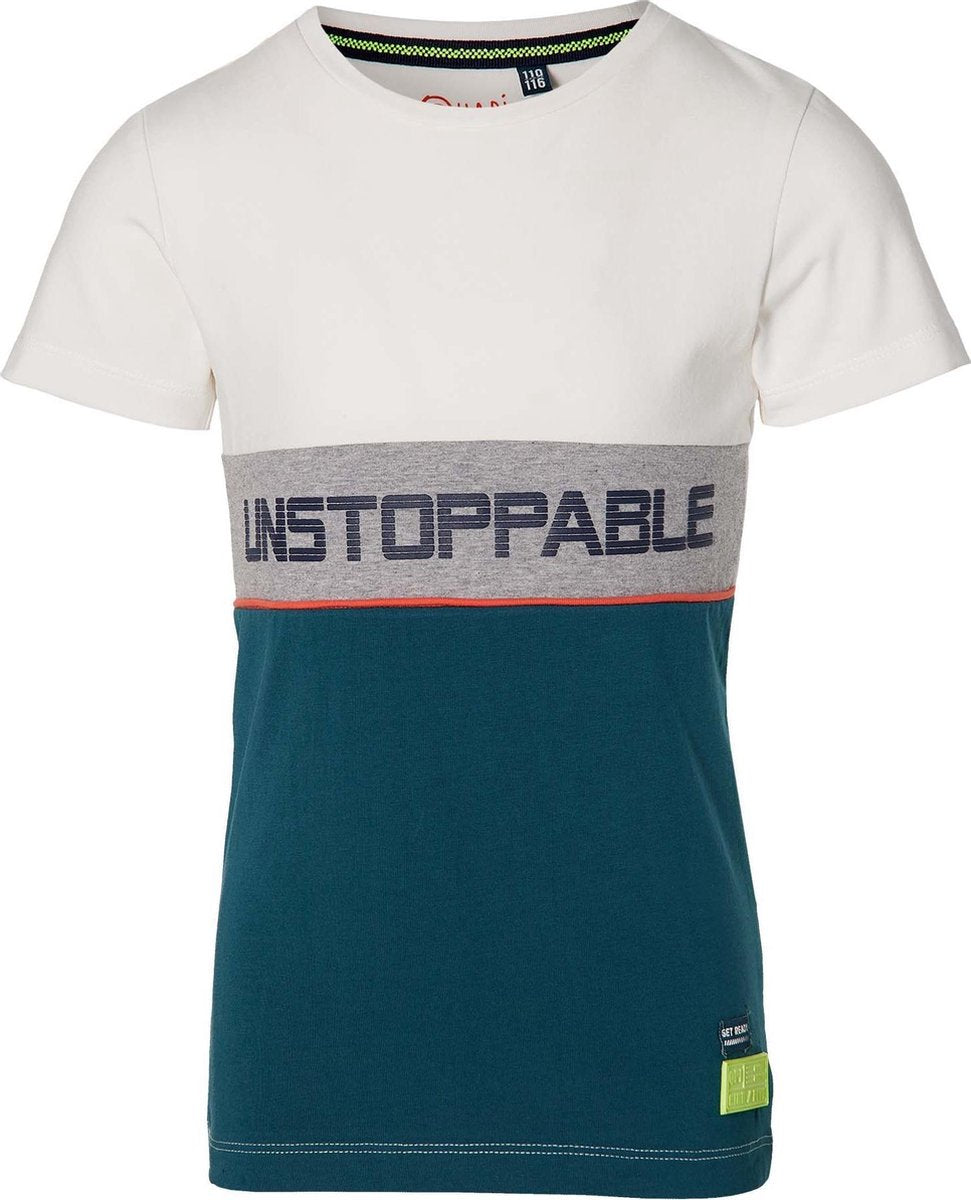 Quapi jongens t-shirt Fabrice White