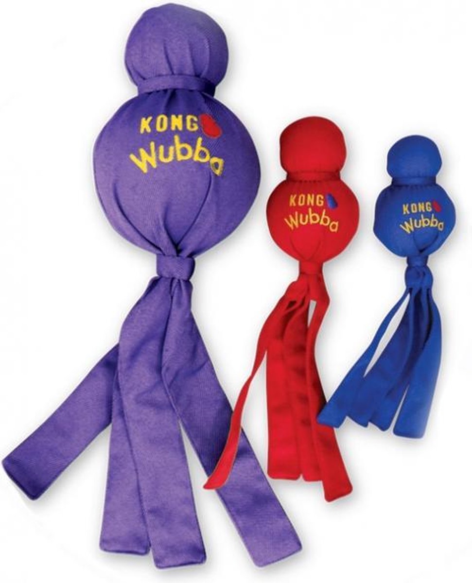 Kong Wubba XL - Piepend speelgoed - Multi - Hondenspeelgoed - 273 x 151 x 83 mm
