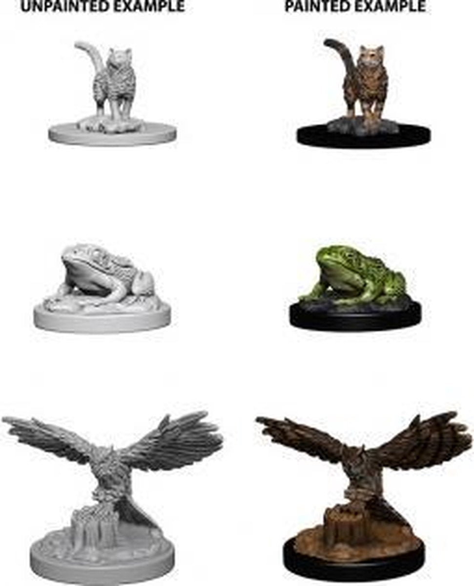 Familiars : Pathfinder Deep Cuts Unpainted Miniatures (W4)