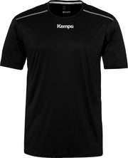 Kempa Poly  Sportshirt performance - Maat 152  - Unisex - zwart