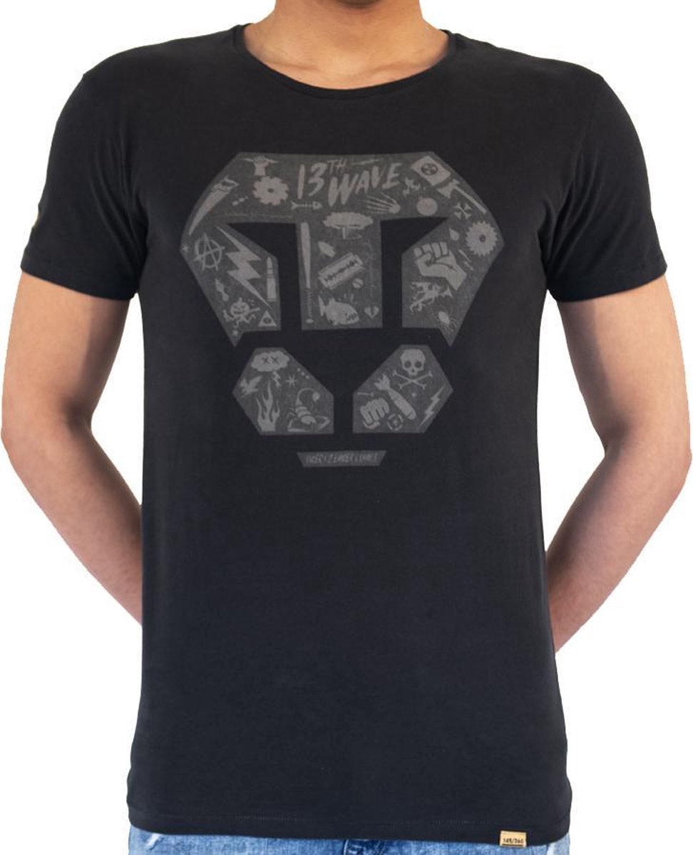 LIGER  - Limited Edition van 360 stuks - Horror - Patch -T-Shirt - Maat L