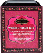Kamasutra Weekender Kit - Aardbei - Diverse kleuren - Drogist - Massage  - Drogisterij - Massage Olie