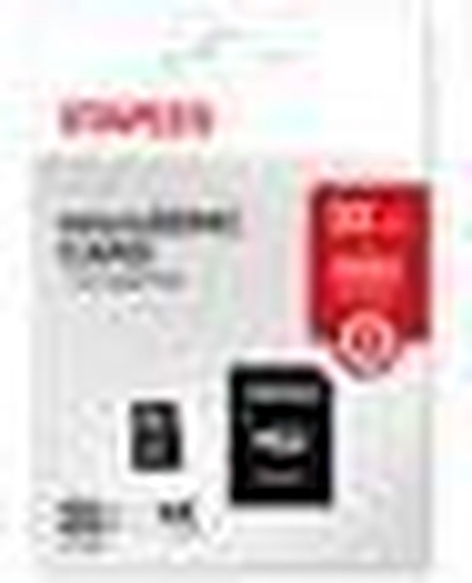 MicroSDHC Staples 32GB with SD adapter