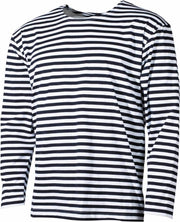 MFH - Russisch marine shirt  -  Wit met blauw  -  Lange mouwen  -  Zomermodel - MAAT XXL - OVER-SIZED