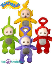 Teletubbies Pluche Knuffel Familie Set 4 stuks 26 cm (Po Laa-Laa Dipsy Tinky Winky) | Teletubbies | Speelgoed Baby | Baby Pluche Knuffel | Laa-Laa | Tinky Winky | Dipsy | Po | Teletubbies Plush Peluche Knuffel voor kinderen