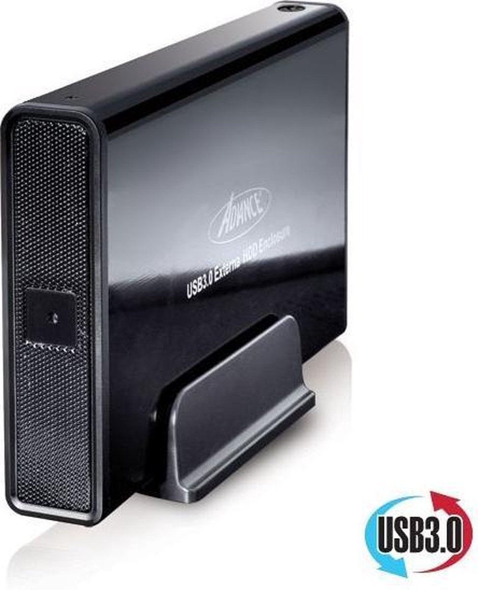 ADVANCE BX-306U3BK behuizing voor opslagstations 3.5'' HDD-behuizing Zwart