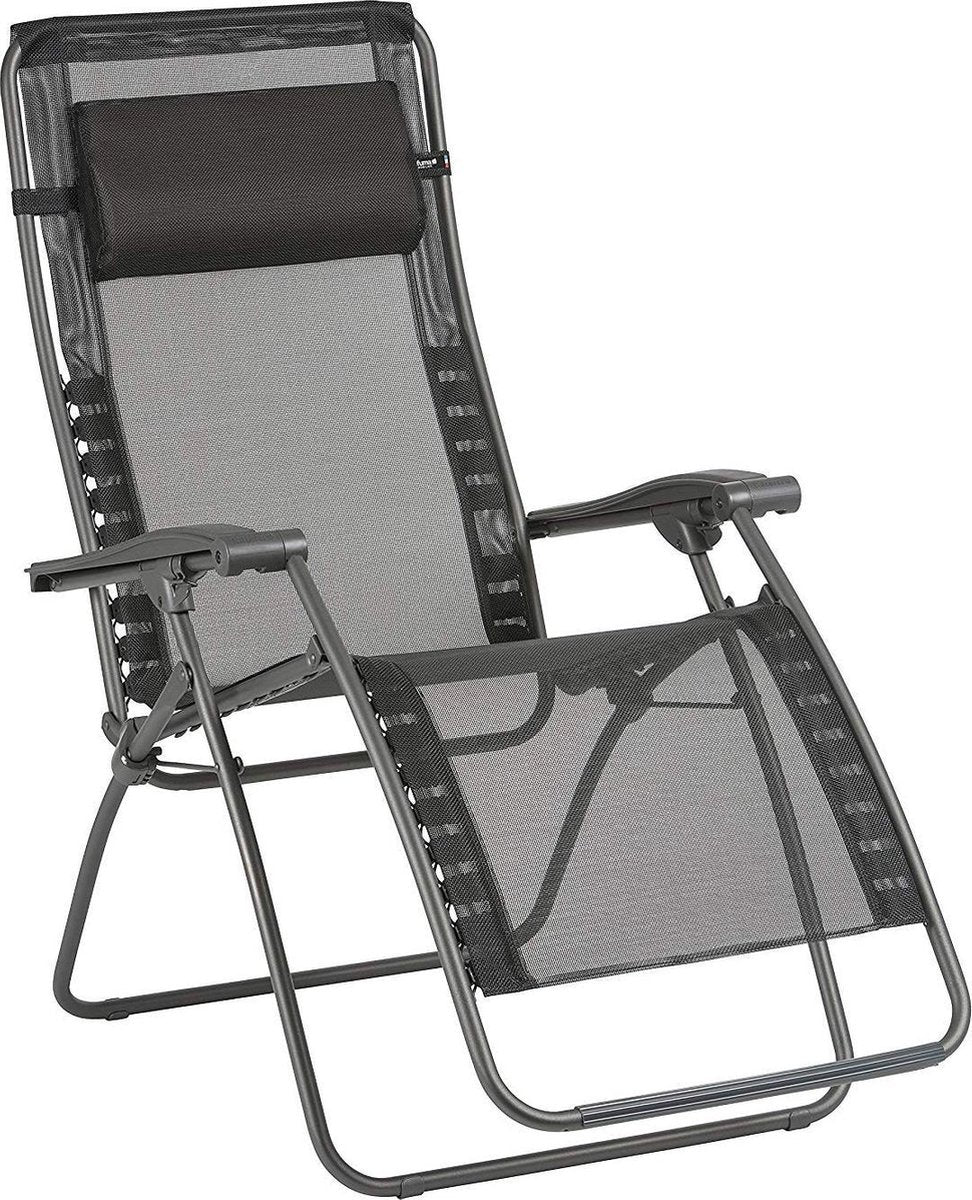 Lafuma RSXA Clippe Batyline® Iso Relaxstoel - Inklapbaar - Verstelbaar - Black