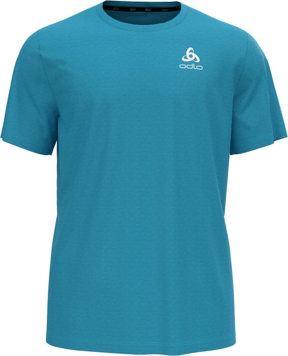 Odlo BL TOP Crew neck s/s MILLENNIUM Linencoo Horizon Blue Melange - Maat L