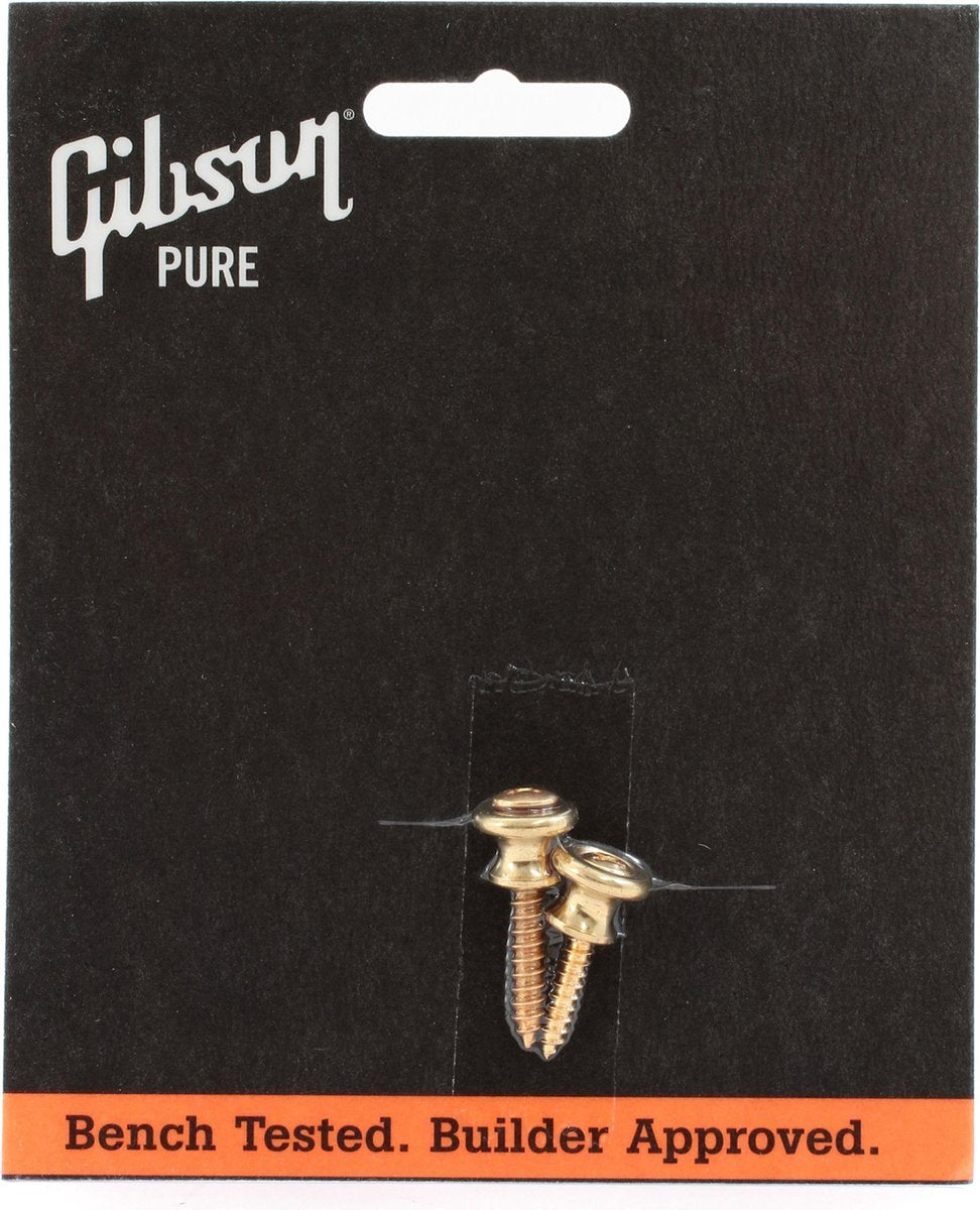 PREP-010 gitaar Strap Button Brass Paar