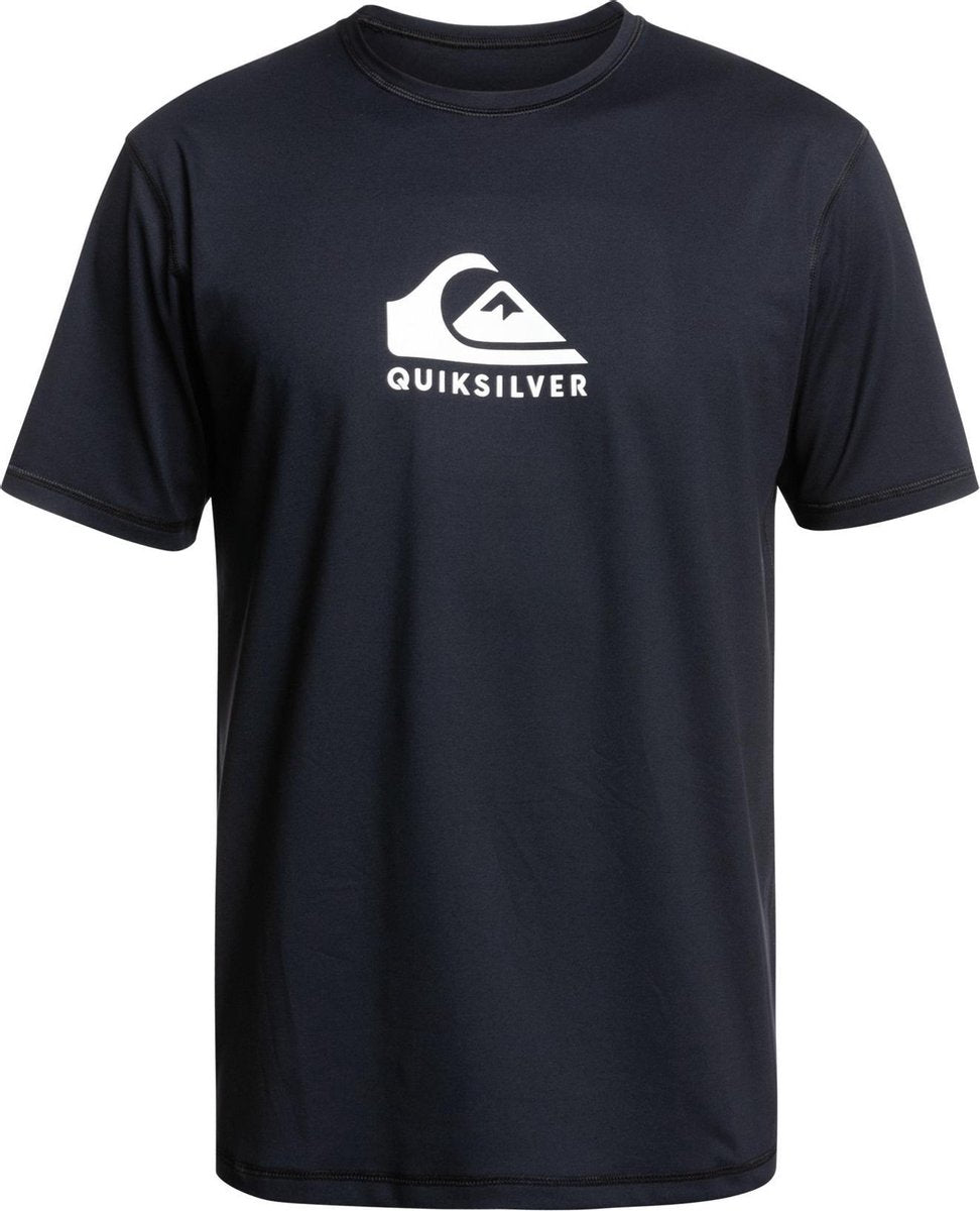 Quicksilver - UV-zwemshirt voor heren - Solid Streak - Zwart - maat M