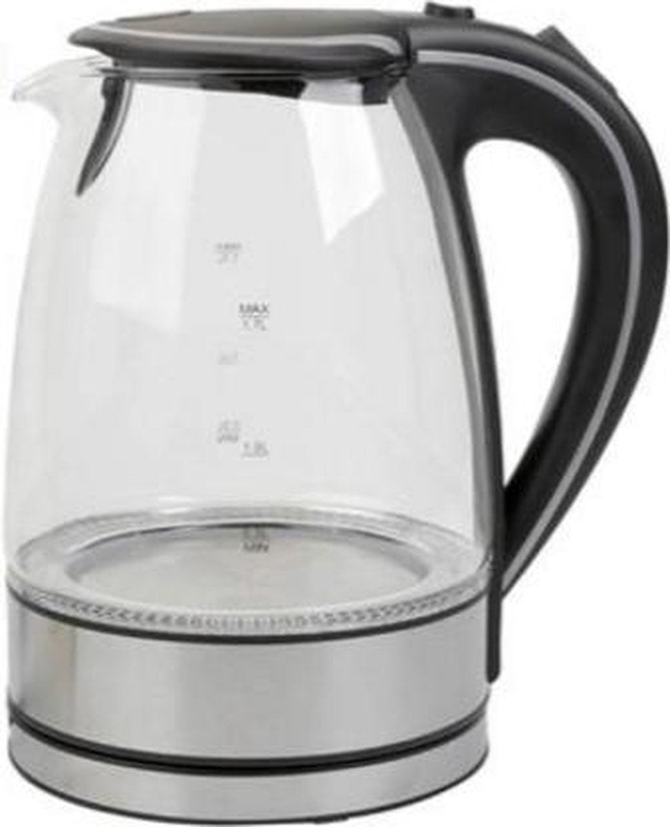 "Glazen Waterkoker met LED Verlichting 1