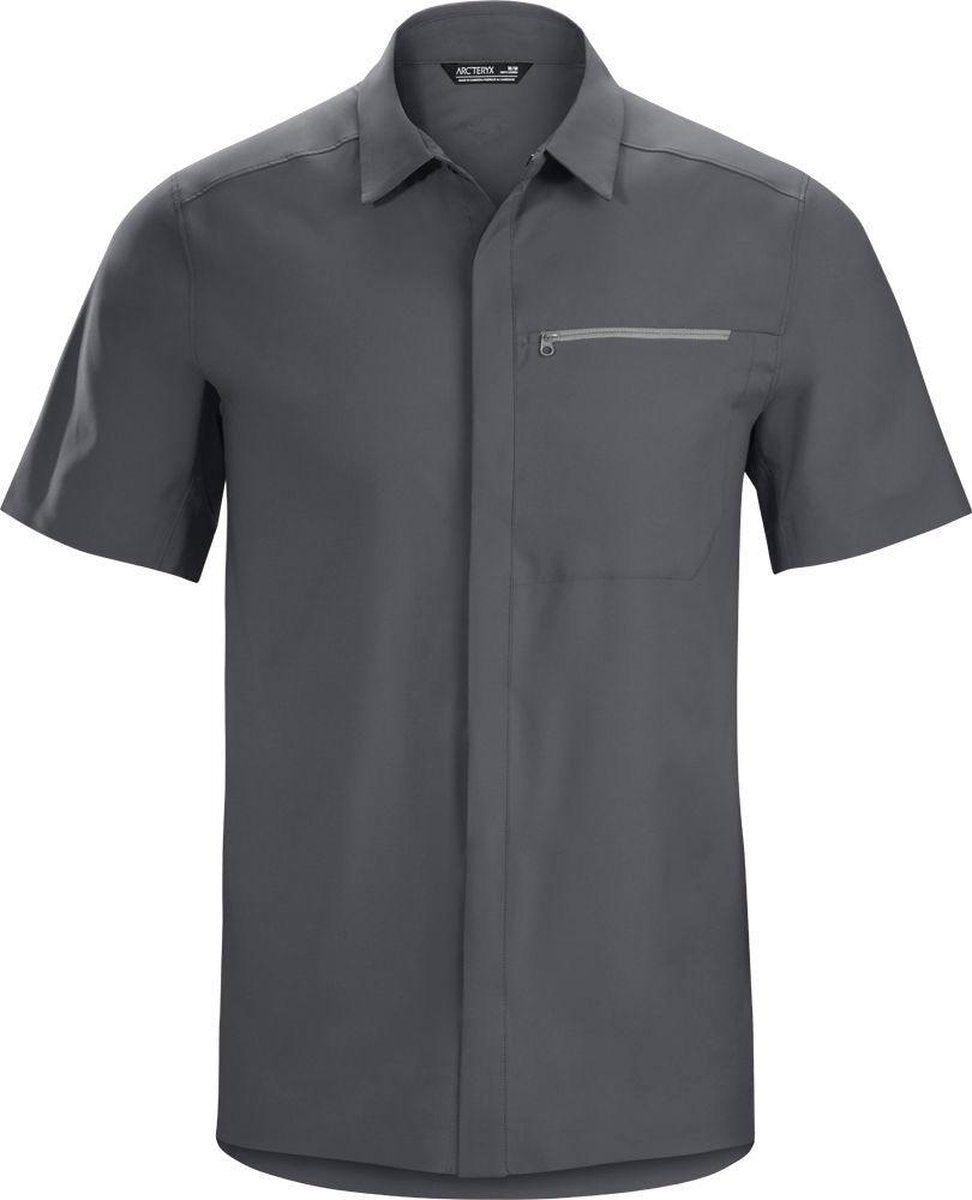Arc'teryx Skyline SS Shirt Men's - Cinder - Outdoor Kleding - Fleeces en Truien - Overhemd korte mouw