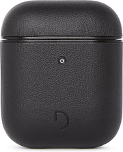DECODED AirCase2 – AirPods 1 / 2 Full Grain Leren Case (Zwart)