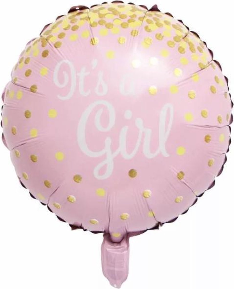 It's-A-Girl-18-Inch-Ballon-Rond