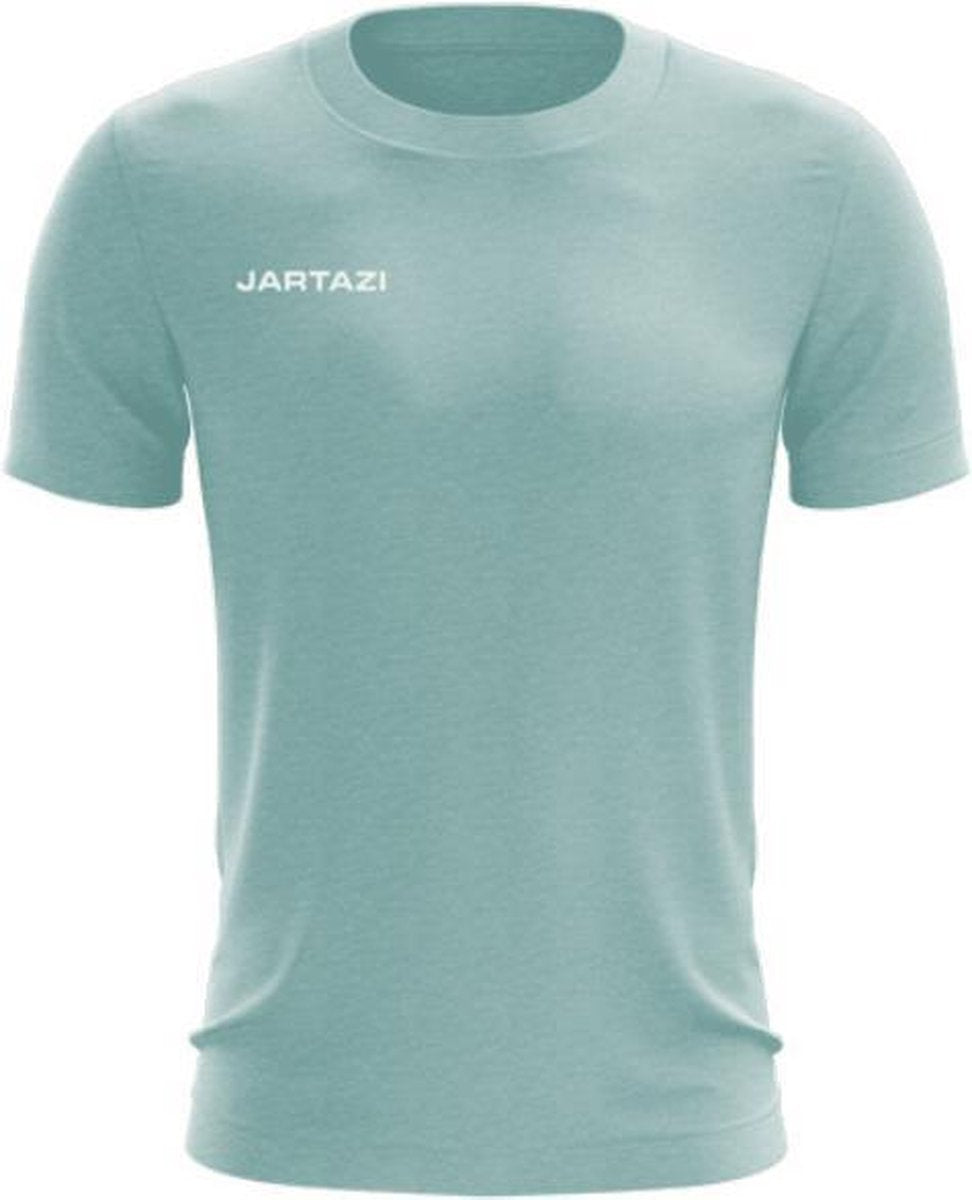 Jartazi T-shirt Premium Junior Katoen Ijsblauw Maat 122/128