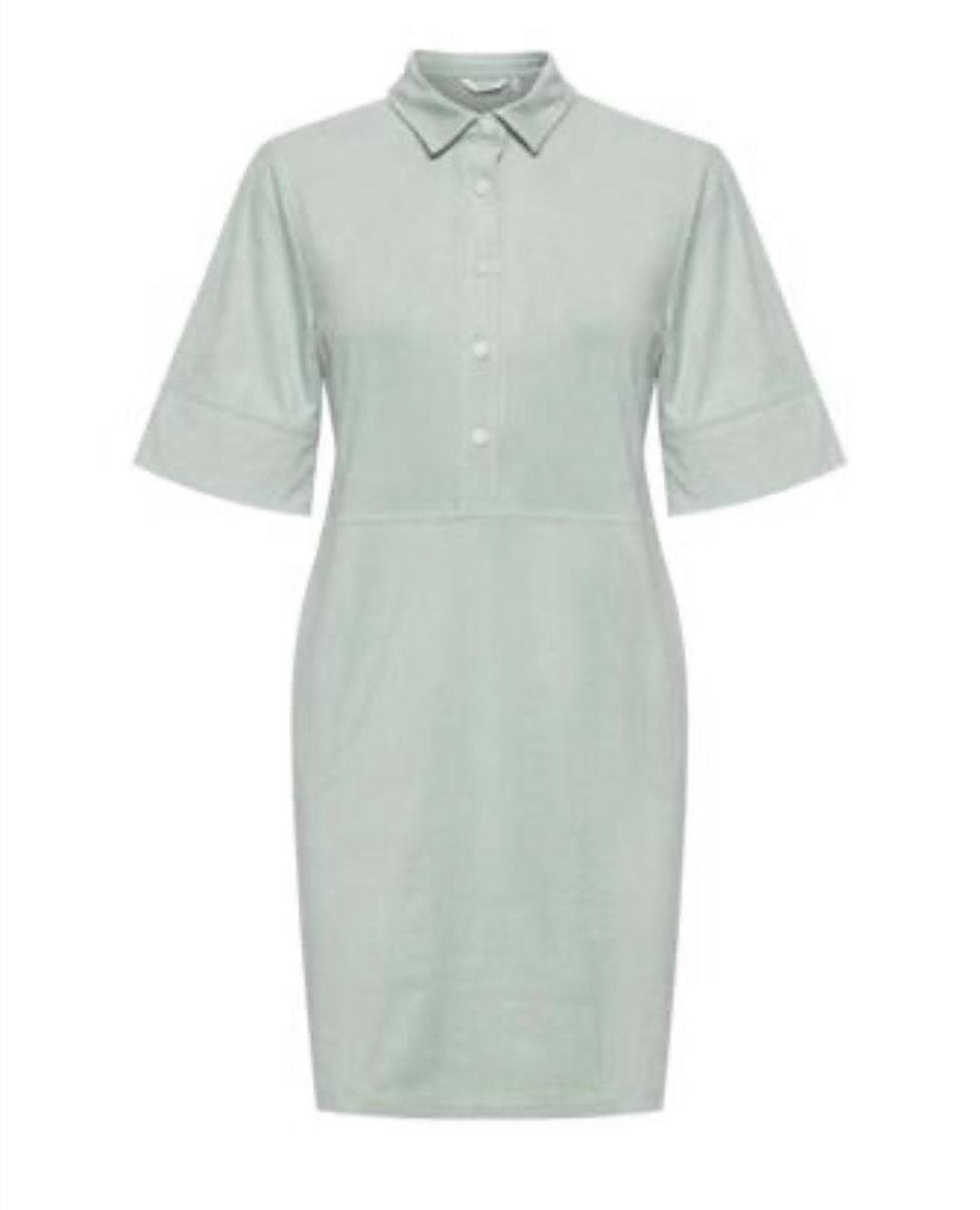 B.YOUNG - byregiza placket dress