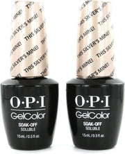 O.P.I GelColor Neon Nagellak - This Silver's Mine (2 Stuks)