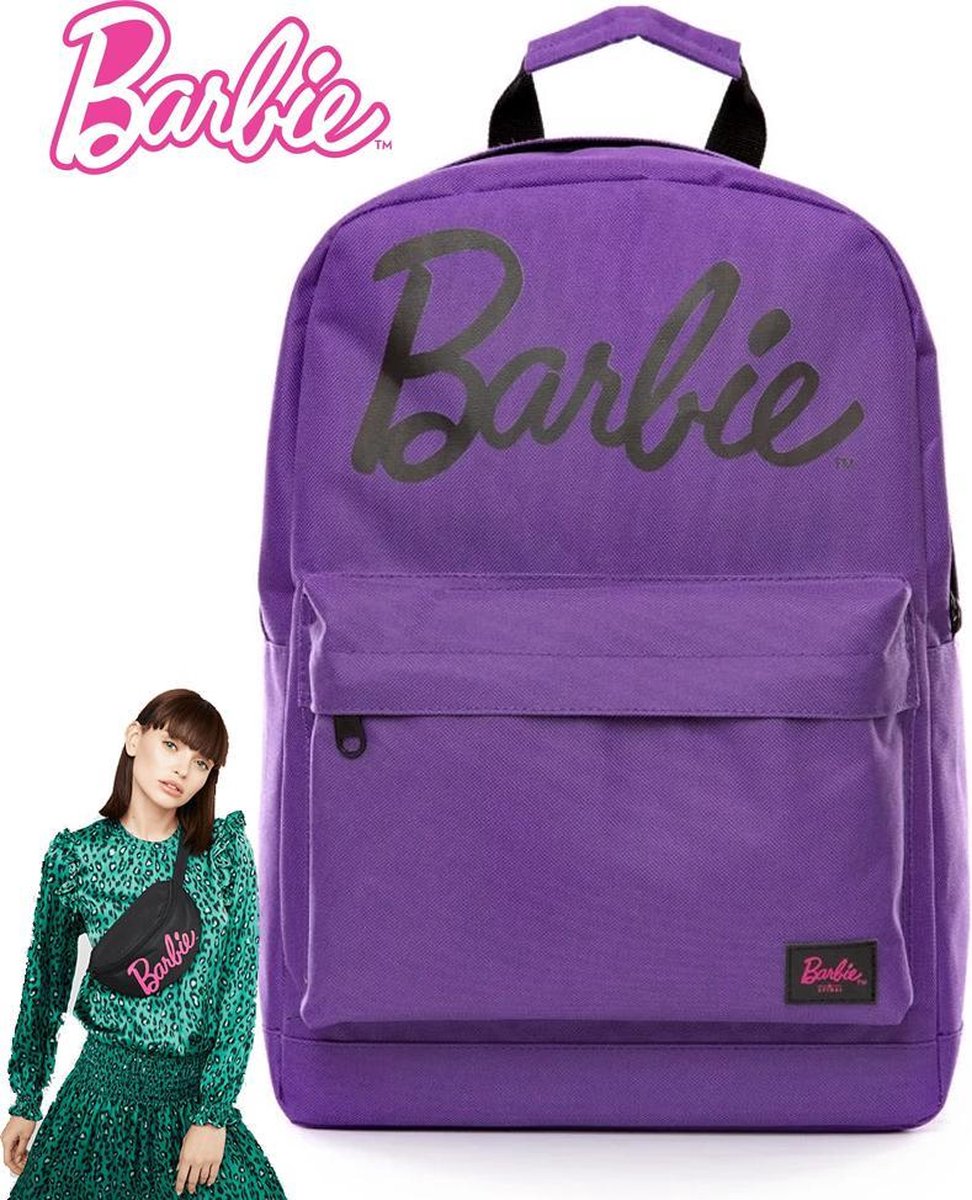 Barbie Backpack/Rugzak 30L + Barbie Heuptas 5L - Goodiepack