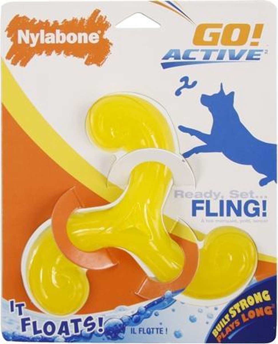 Nylabone Go Active 3 Point Tug Fling