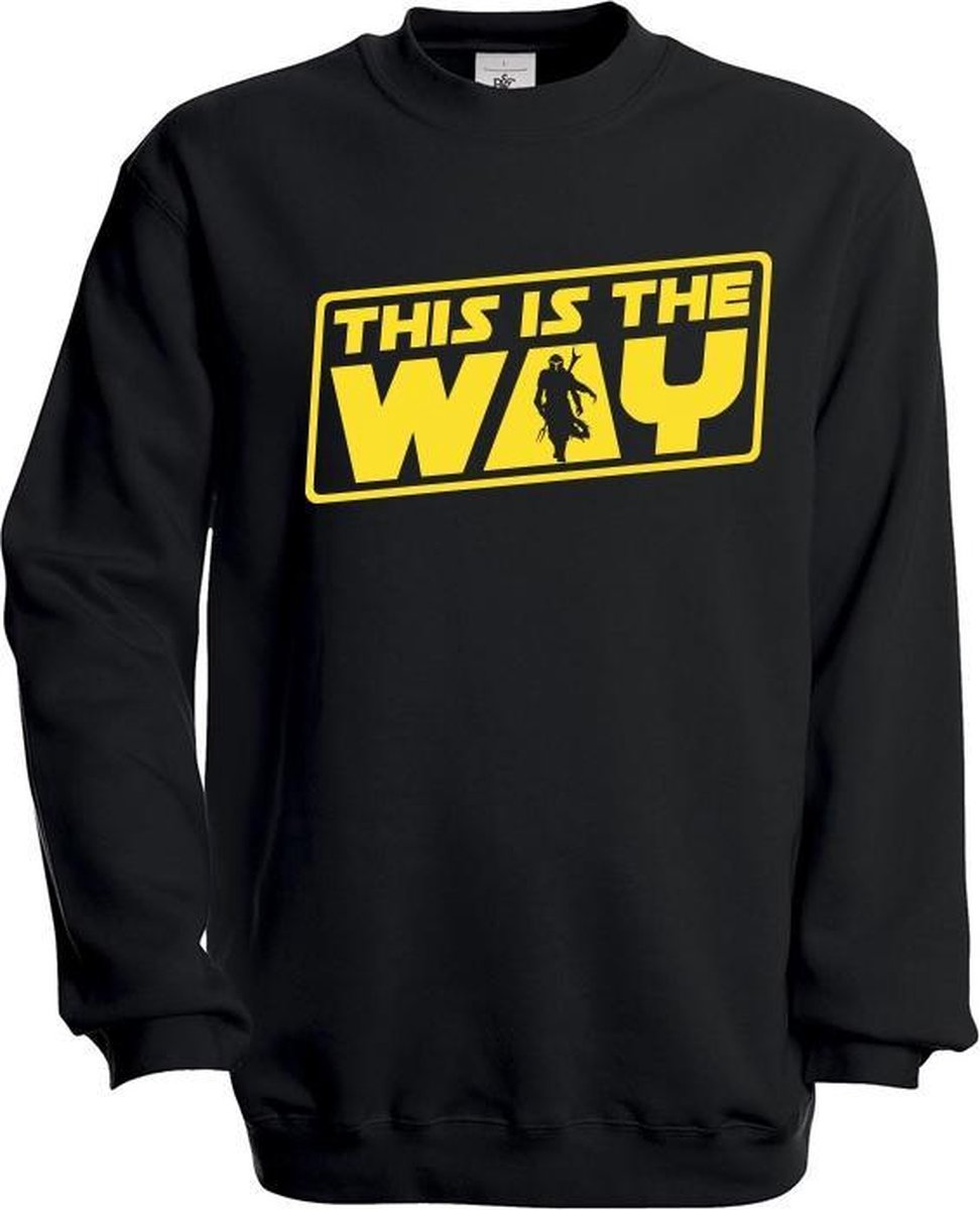 Bc Star Wars - This is the way - The Mandalorian - Disney Unisex Sweater L