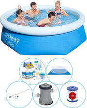 Bestway Fast Set Rond 244x66 cm - 6-delig - Zwembad Pakket