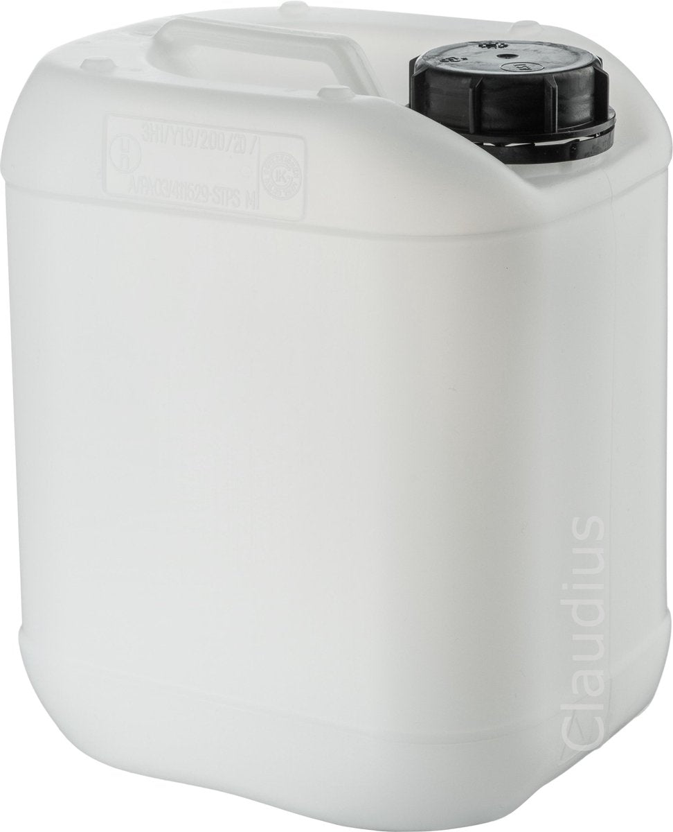 Jerrycan 5 liter met dop - stapelbaar - UN certificatie