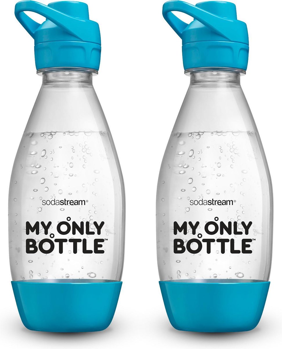 SodaStream Duopack My Only Bottles Sportflessen - 0.5 liter - 2 stuks