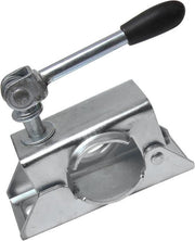 Proplus Kantelbare Klem Voor Neuswiel 48 Mm Staal 130 X 50 Mm Zilver