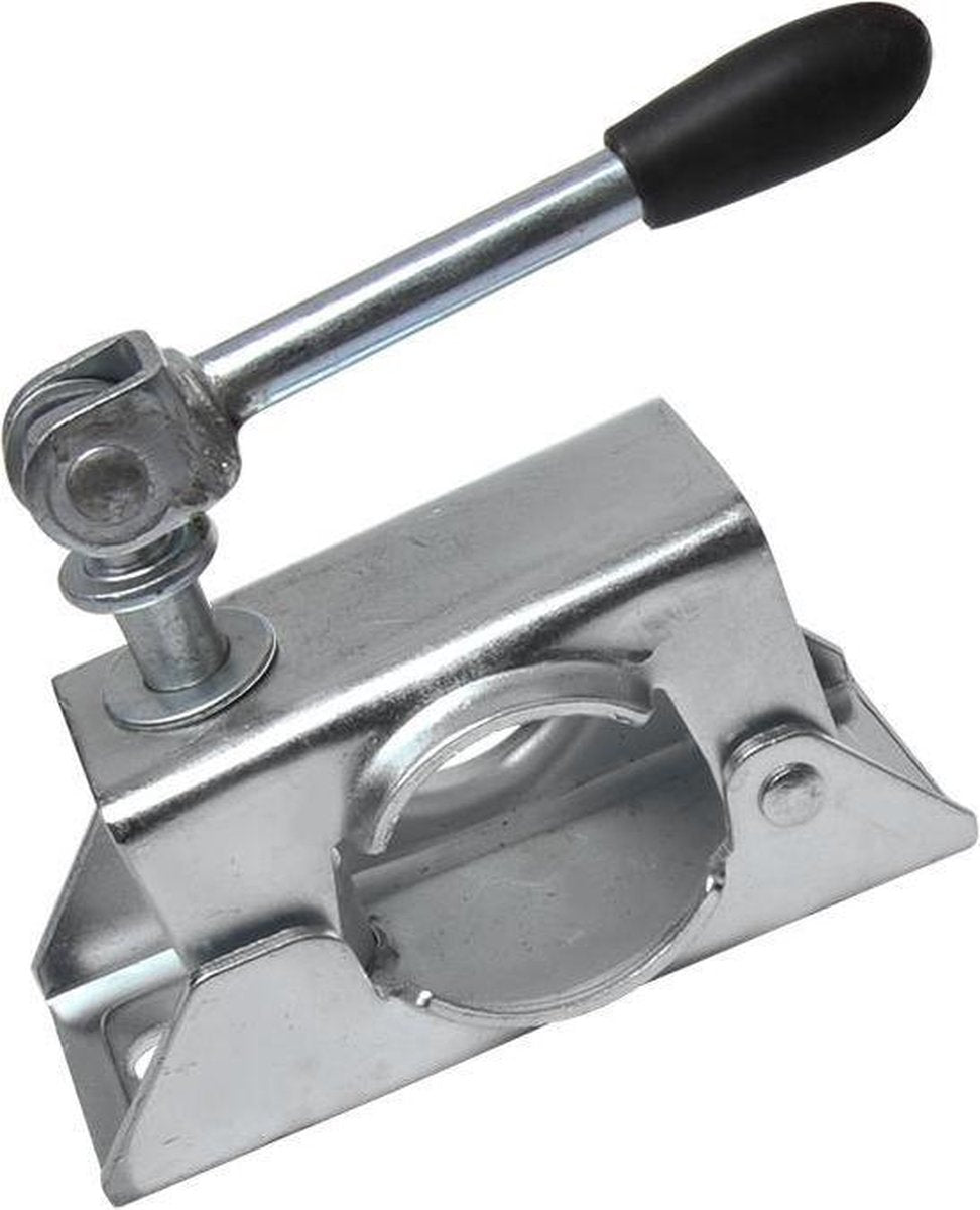 Proplus Kantelbare Klem Voor Neuswiel 48 Mm Staal 130 X 50 Mm Zilver