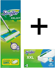 Swiffer Sweeper Vloerdoekjes - XXL Starterkit Deluxe met 24 navullingen