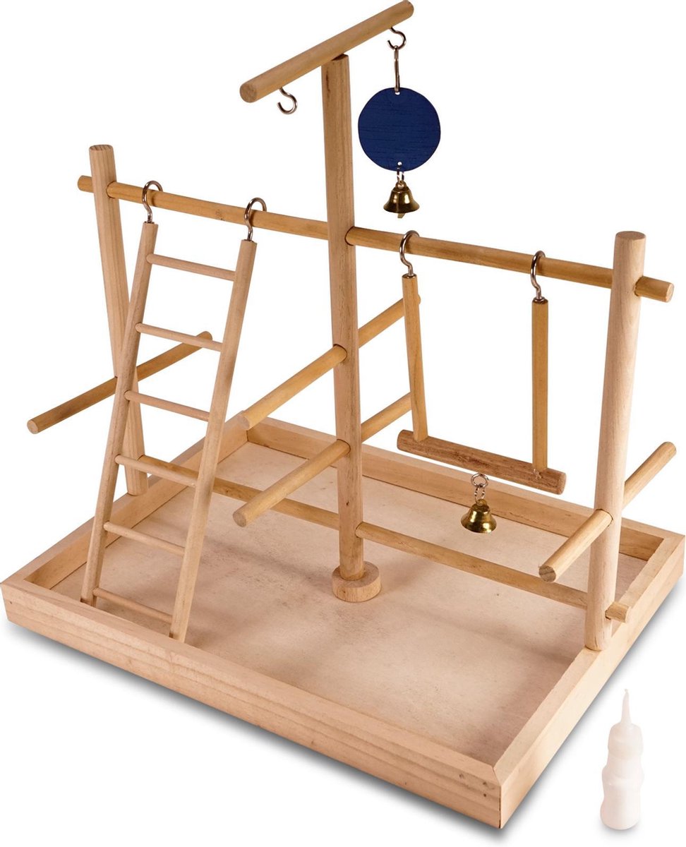 Vogelspeelgrond hout 35