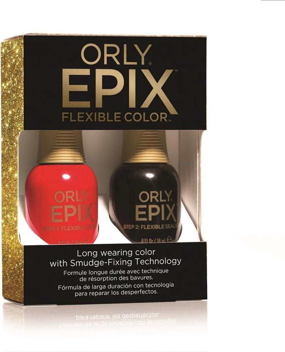 Orly Epix Launch Kit Spoiler Alert  + sealcoat