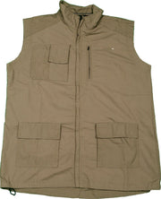Bodywarmer Heren - Gelert Travel Gilet - Lichtbruin maat M