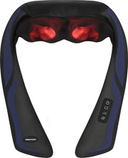 MassageKussen Shiatsu - Zinaps Neck Massager Shiatsu Massager Halsschouder met warmte-functie Elektrische massager met 3D-rotatie Massage