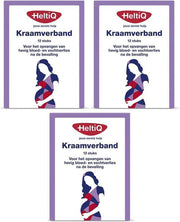 HeltiQ Kraamverband M 31x9cm 3x12 stuks